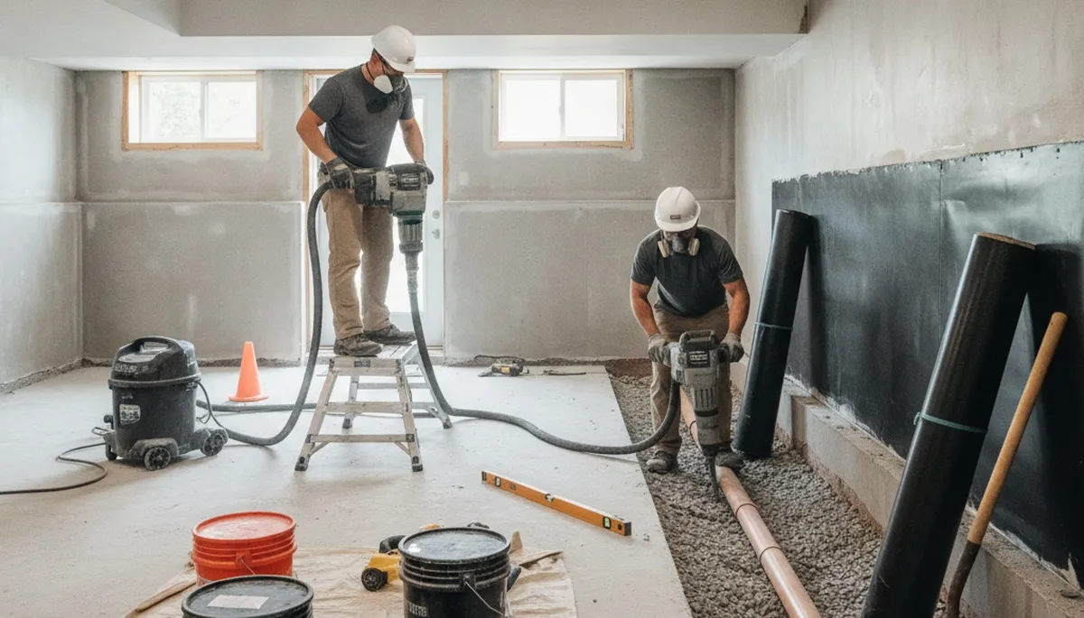 Basement Waterproofing Image 3