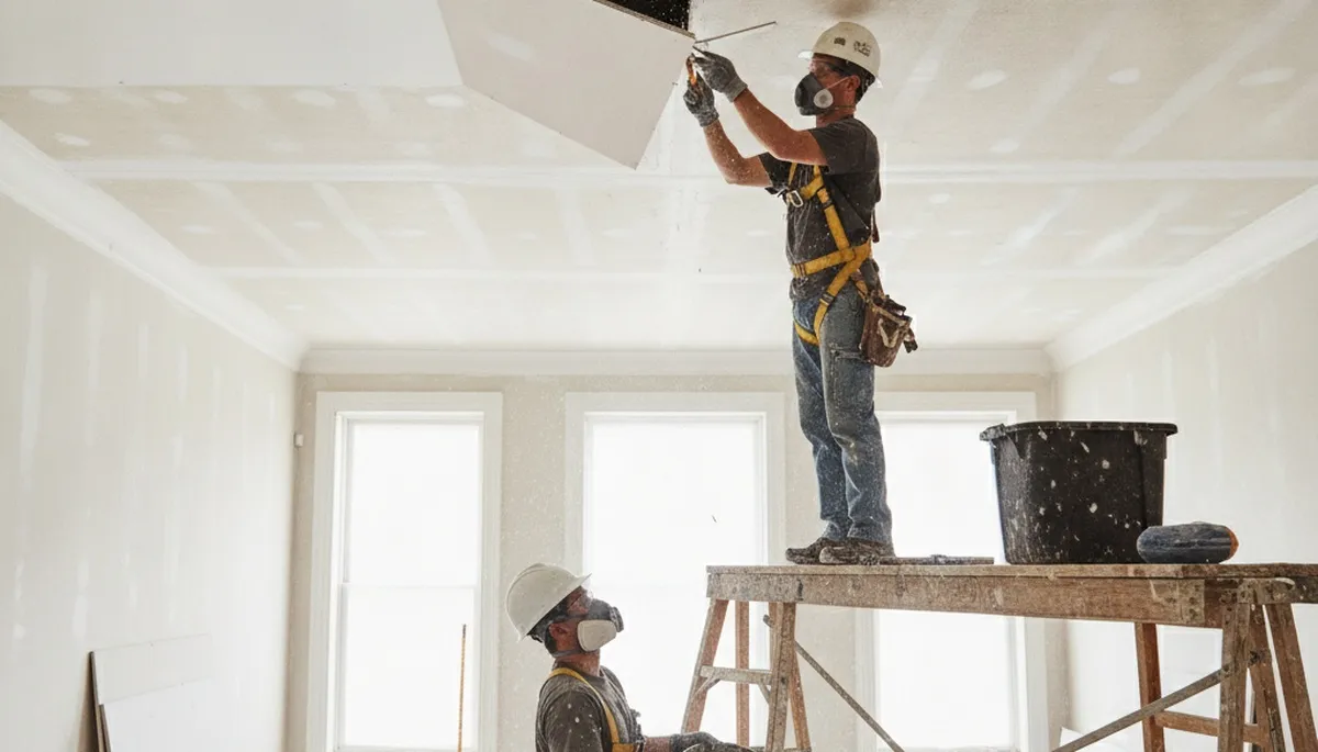 Ceiling Water Damage Repair Image 1