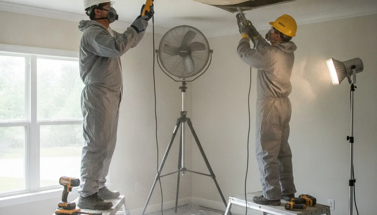 Ceiling Water Damage Repair Image 2