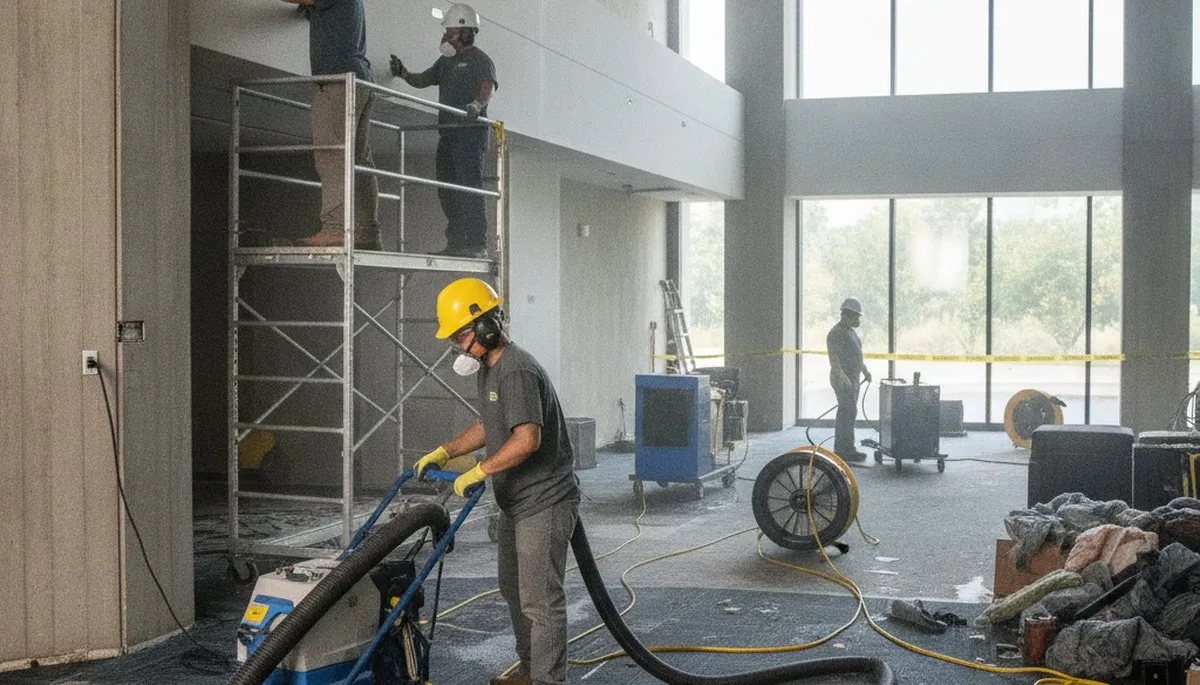 Commercial Water Damage Restoration Image 1