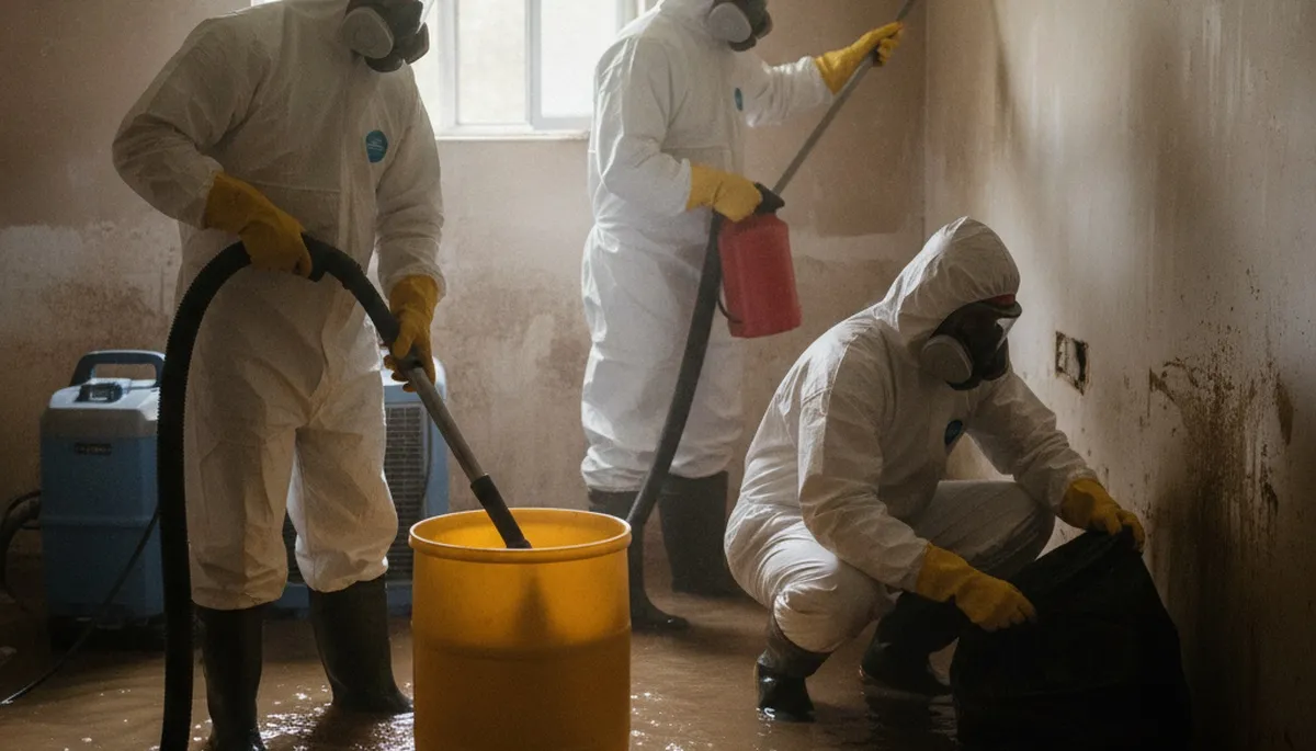 Sewage Cleanup Image 1