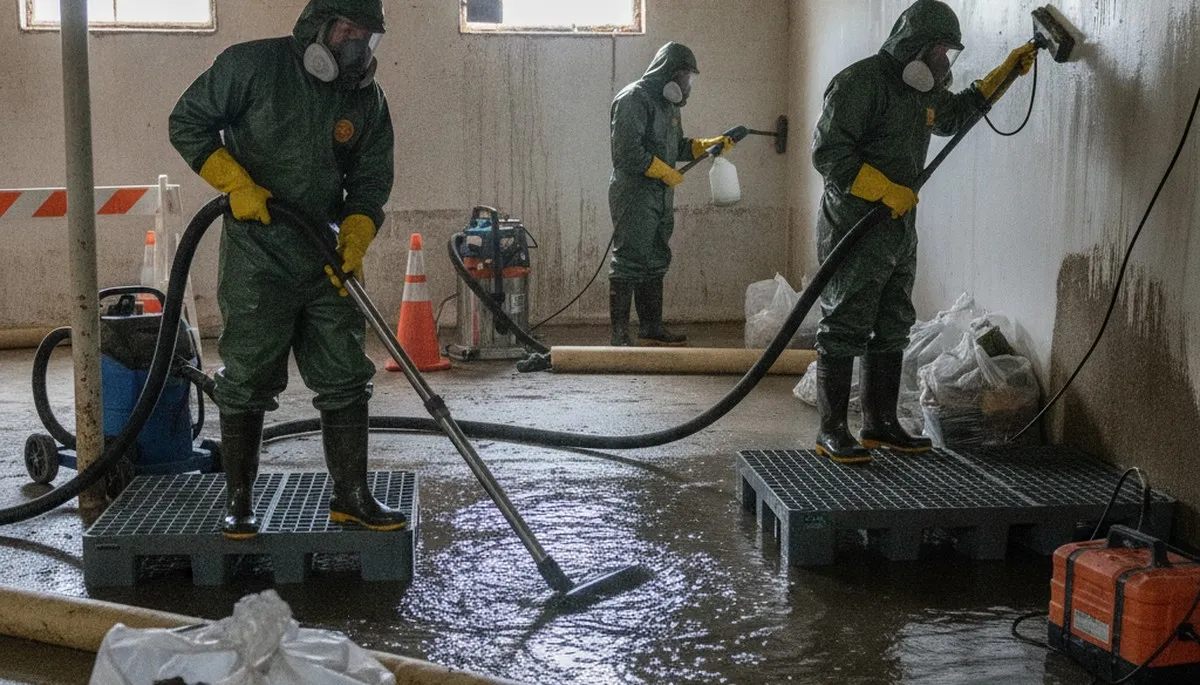 Sewage Cleanup Image 2